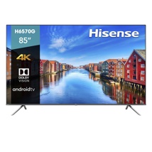 TV HISENSE 85" 4K UHD/SMART TV/Google TV/Control de Voz/Google Assistant Alexa/Bluetooth/Chromecast
